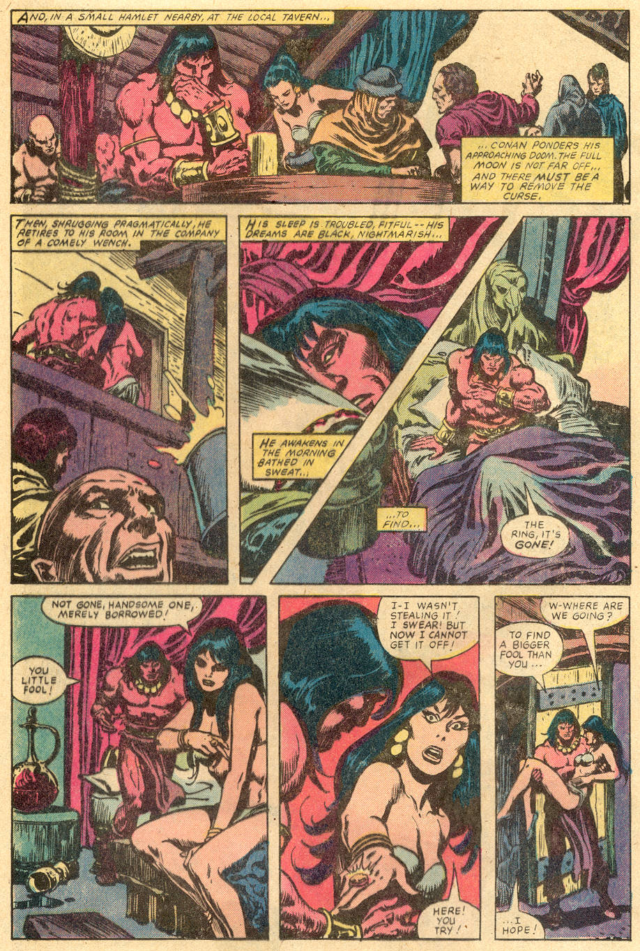 Read online Conan the Barbarian (1970) comic -  Issue #131 - 17