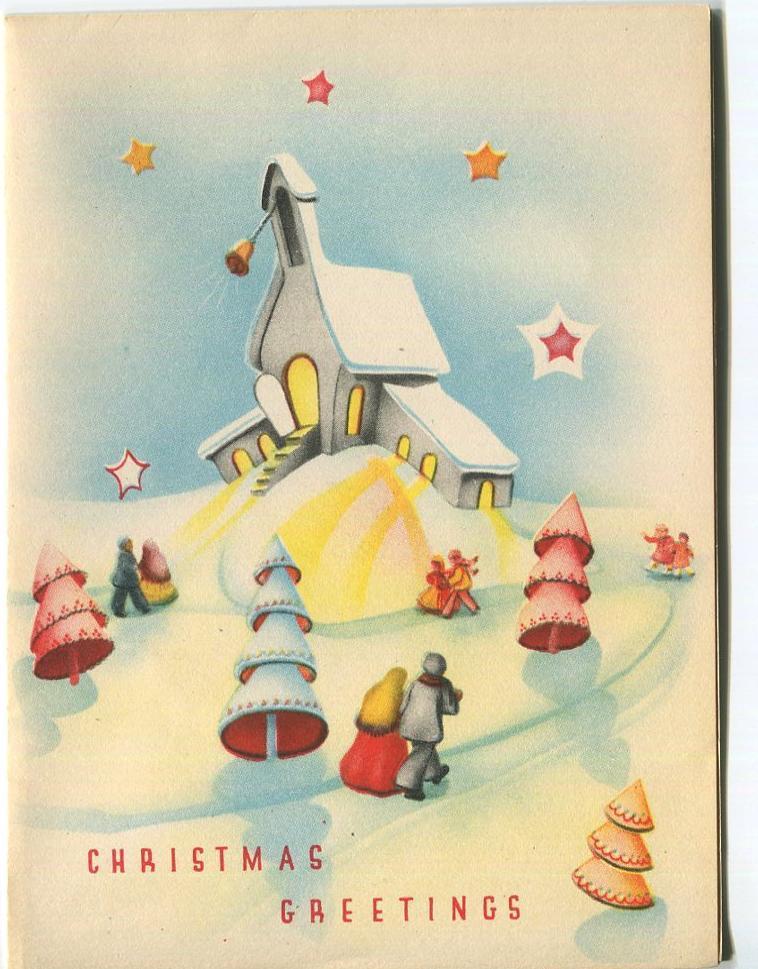 Pop Culture Safari! 1940s Christmas cards