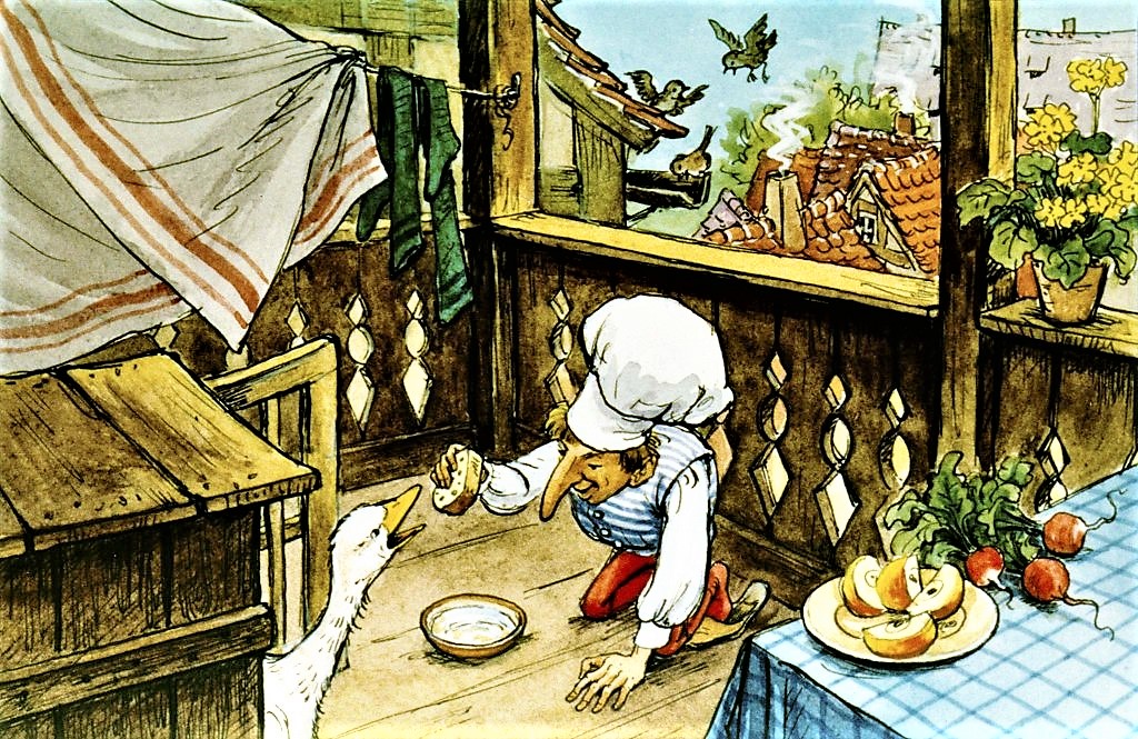 Иллюстрации к сказке карлик нос картинки