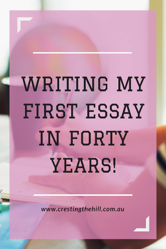 our daughter (a high school English teacher) challenged me to write an essay - this is the result