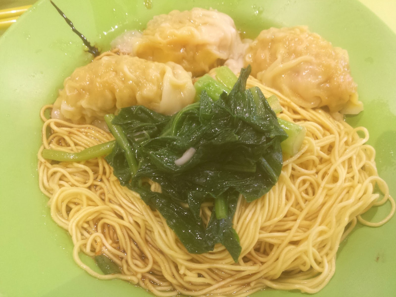 Somewhere in Singapore Blog Dumpling Noodle