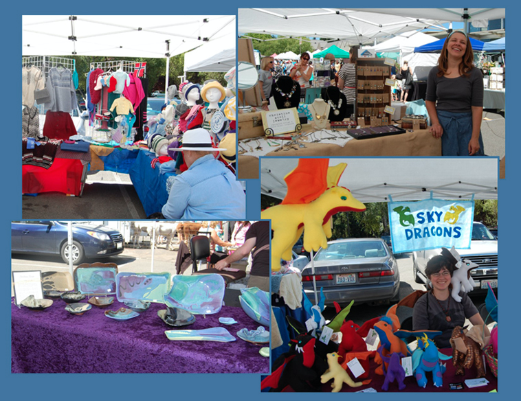 Shoreline Area News Crafts Day at the Lake Forest Park Farmers Market