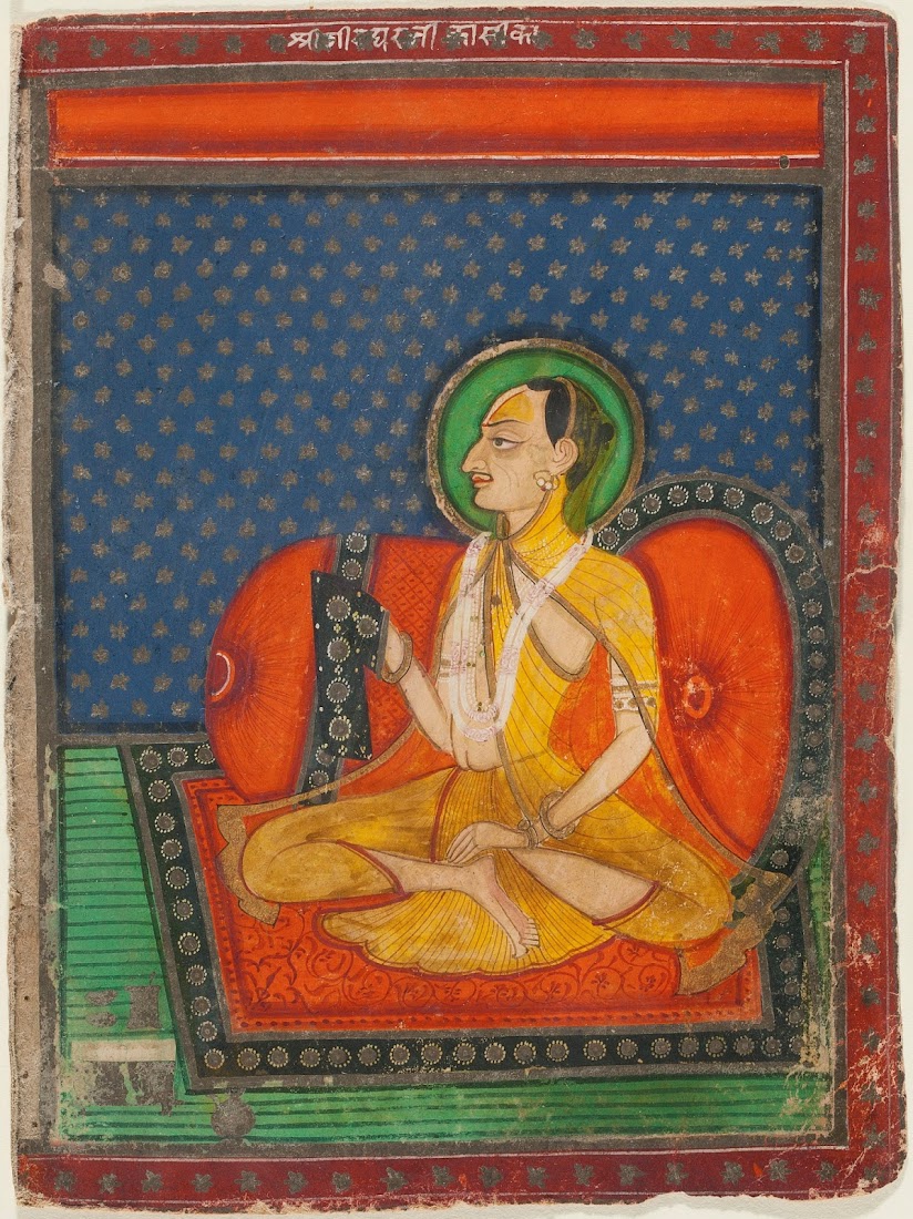 Pushti Marg Teacher - Nathwara Painting