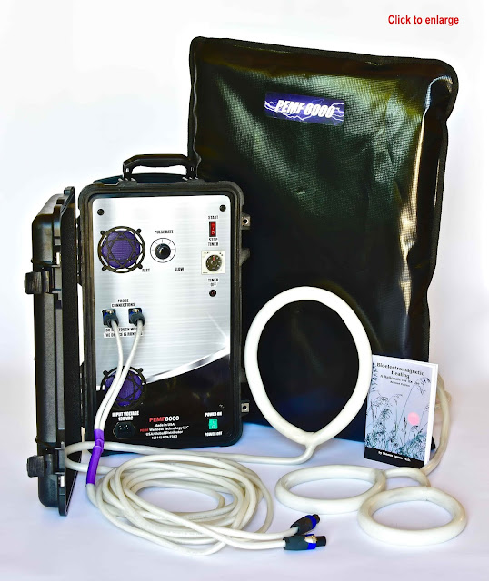 PEMF 8000 PEMF DEVICE REVIEW PULSED FIELD THERAPY