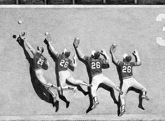 1983 Topps Blog: #87 Joe Rudi - Oakland A's