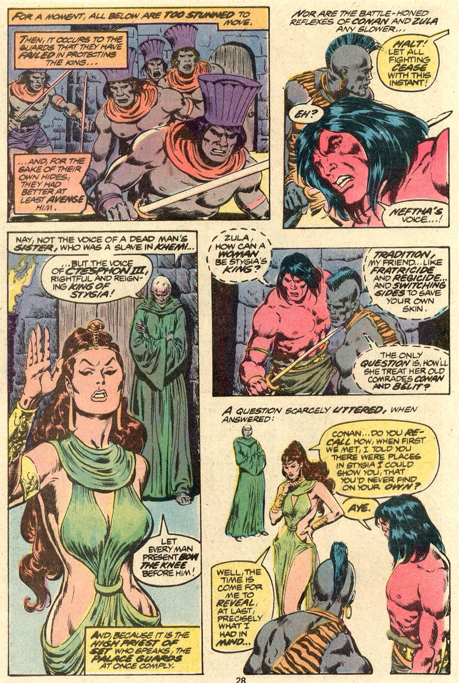 Read online Conan the Barbarian (1970) comic -  Issue #88 - 16