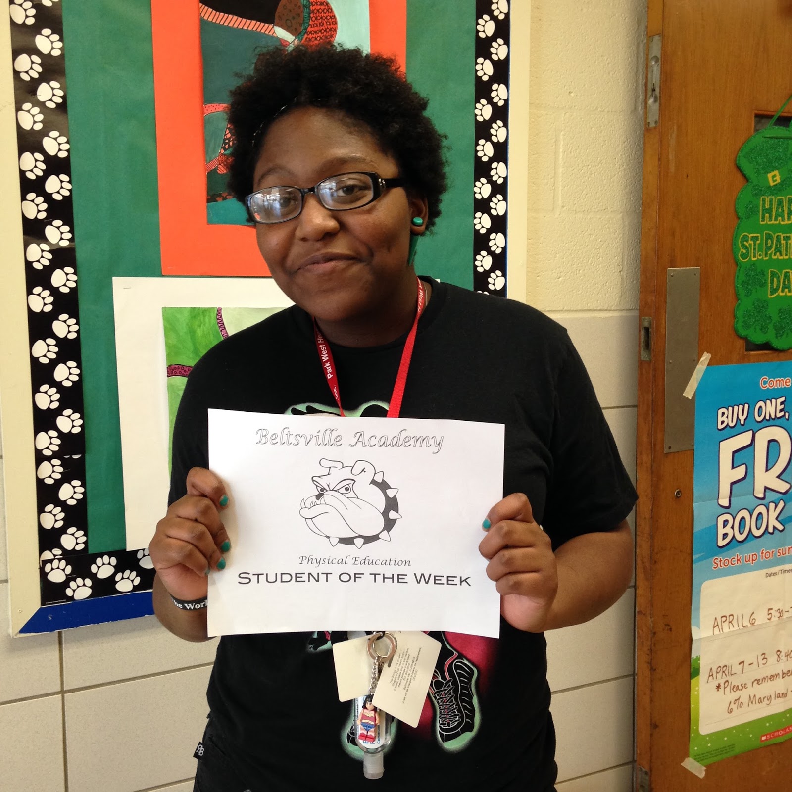 Beltsville Academy Physical Education Students of the Week