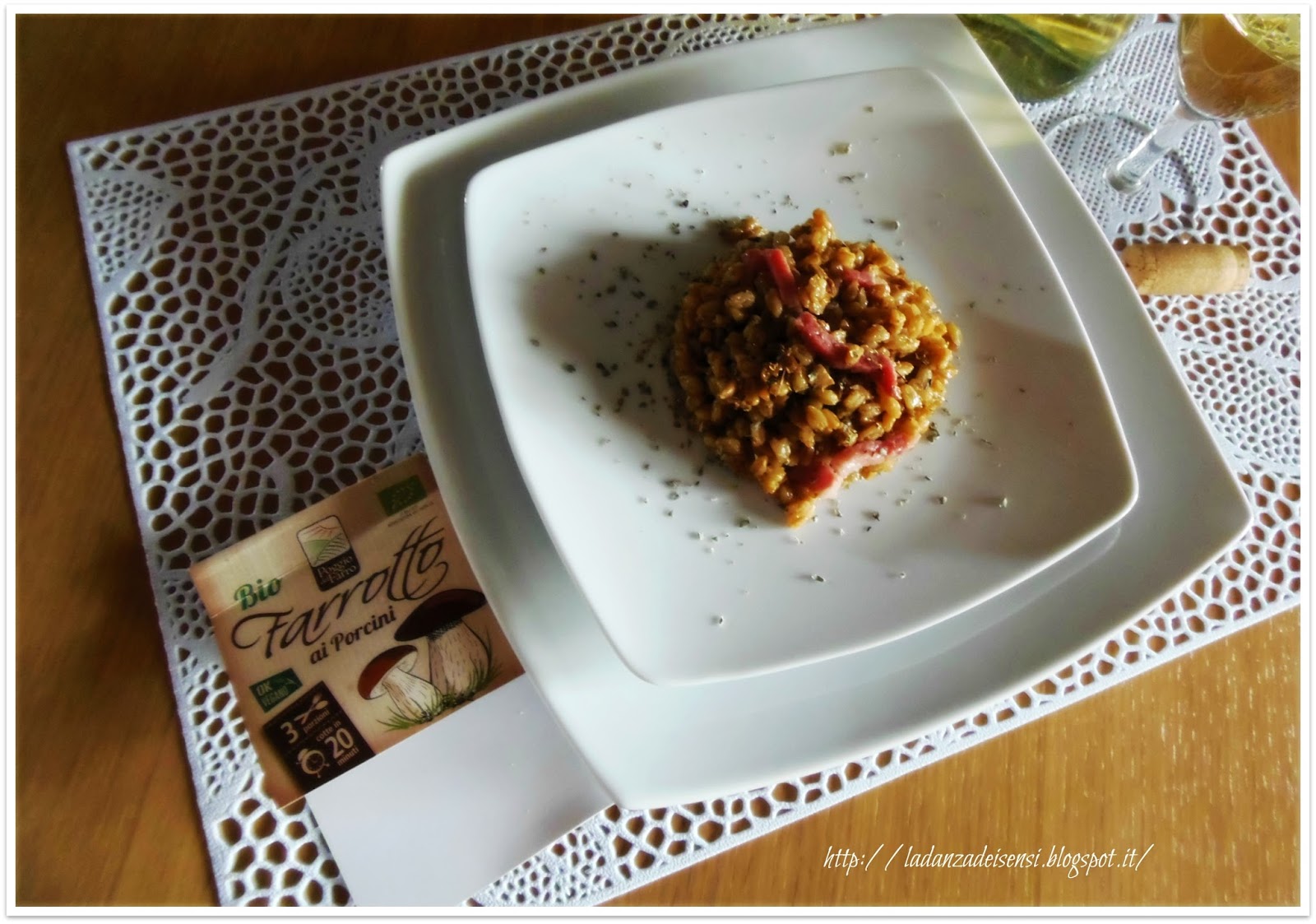 La Danza dei Sensi Farrotto ai funghi porcini