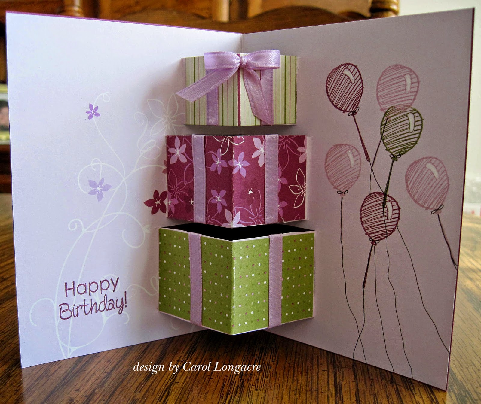 Our Little Inspirations: Pop-Up Birthday Card