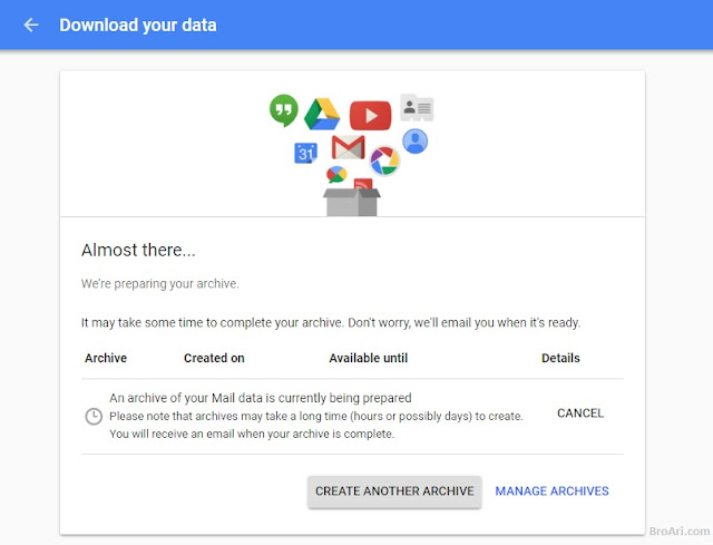 Cara Membuat Backup Data di Gmail