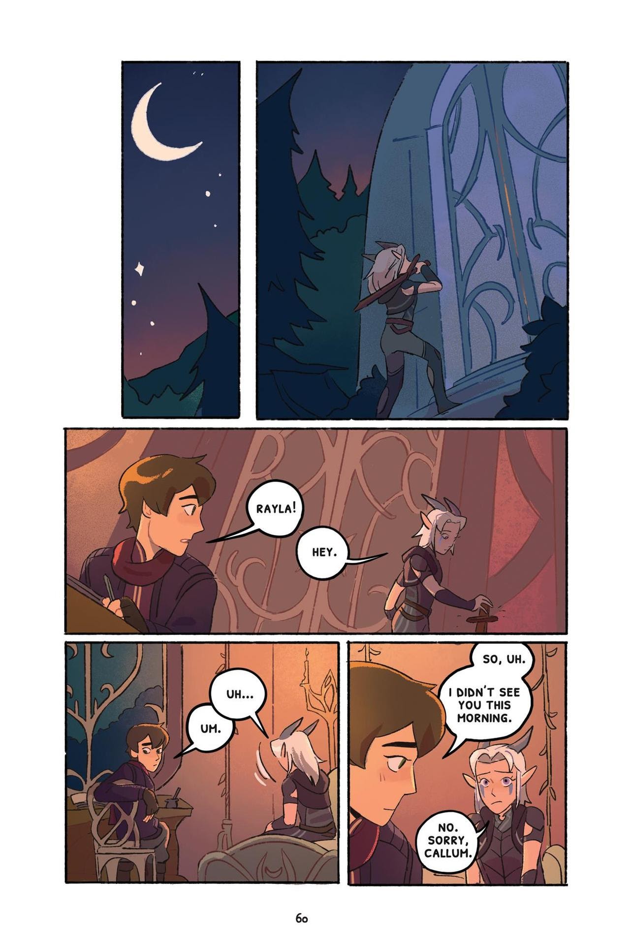 Read online Through the Moon: The Dragon Prince Graphic Novel comic -  Issue # TPB - 64