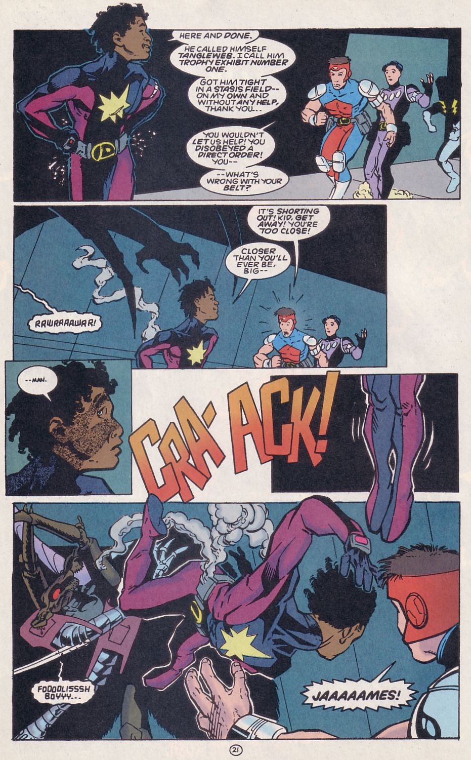 Legion of Super-Heroes (1989) 62 Page 21