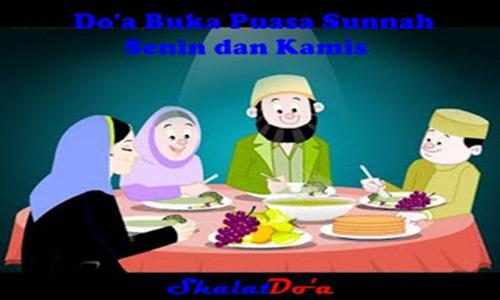 Doa Buka Puasa Sunnah Senin Kamis Arab Latin Lengkap Dengan Artinya