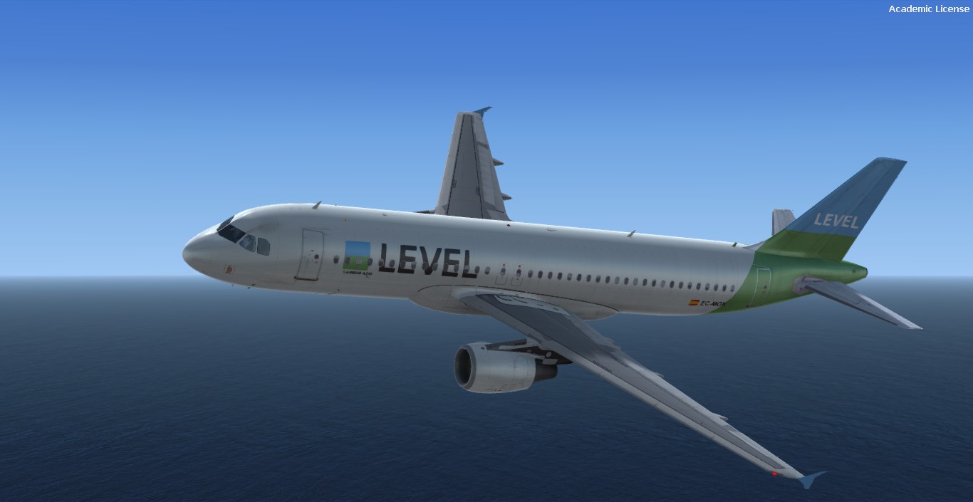 More information about "LEVEL Airbus A320 CFM EC-MOK"