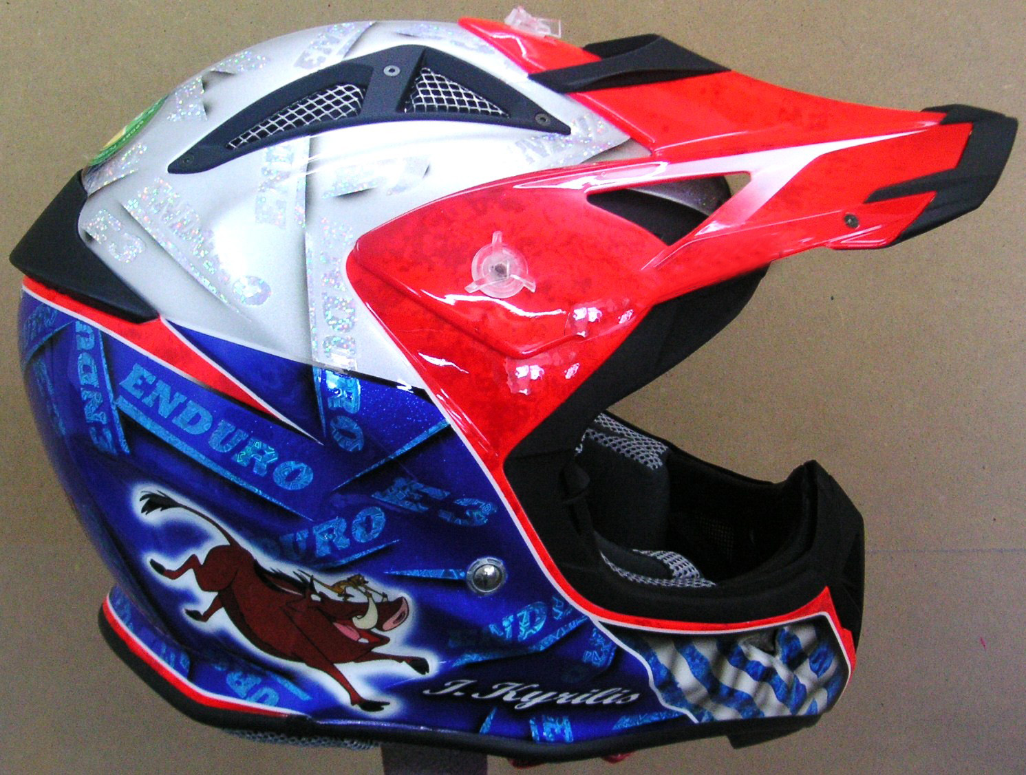 Hand Painted Helmets Design your helmet today..!! Custom MX Helmet