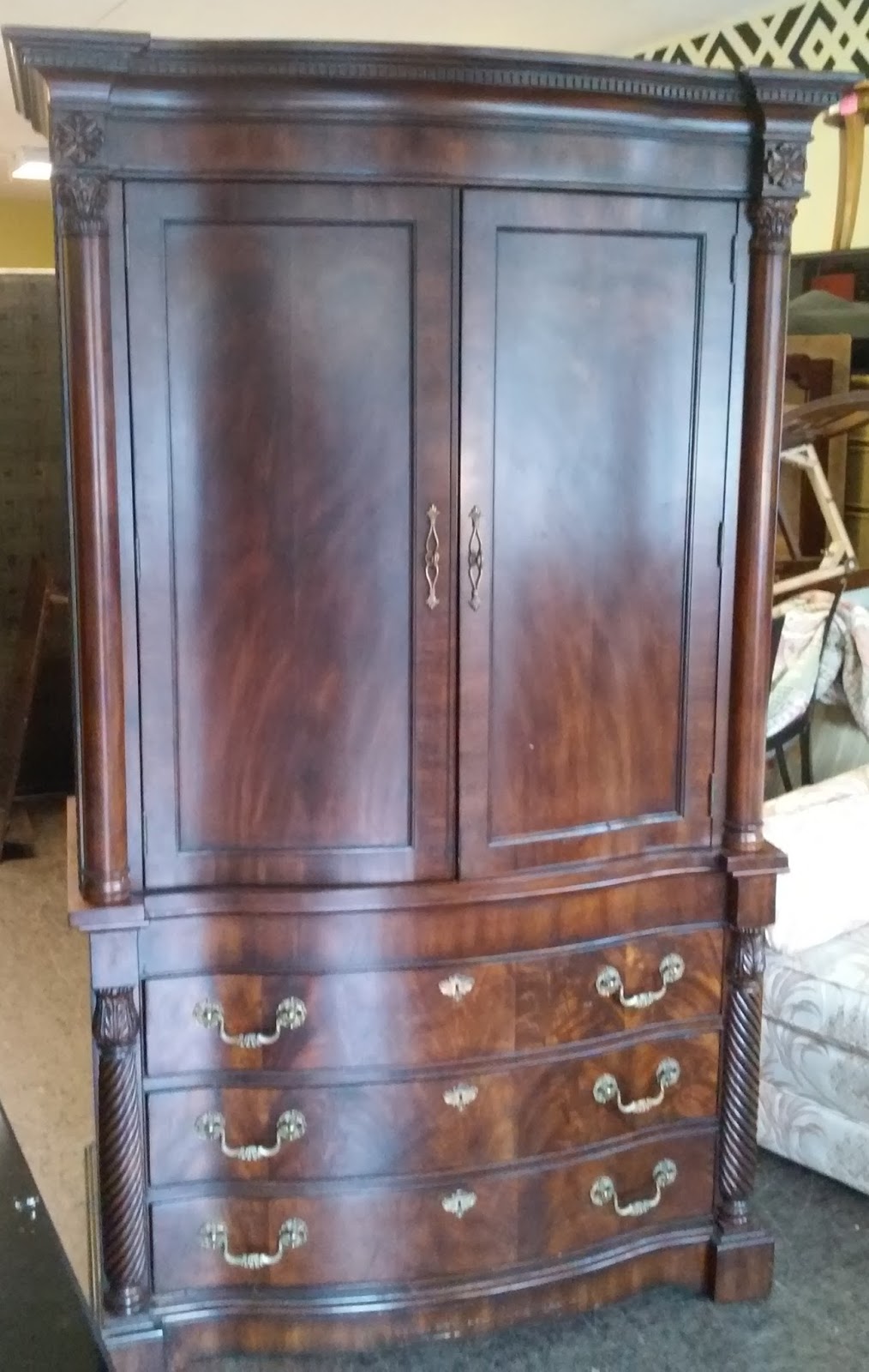 UHURU FURNITURE & COLLECTIBLES SOLD Drexel Modern Victorian Style