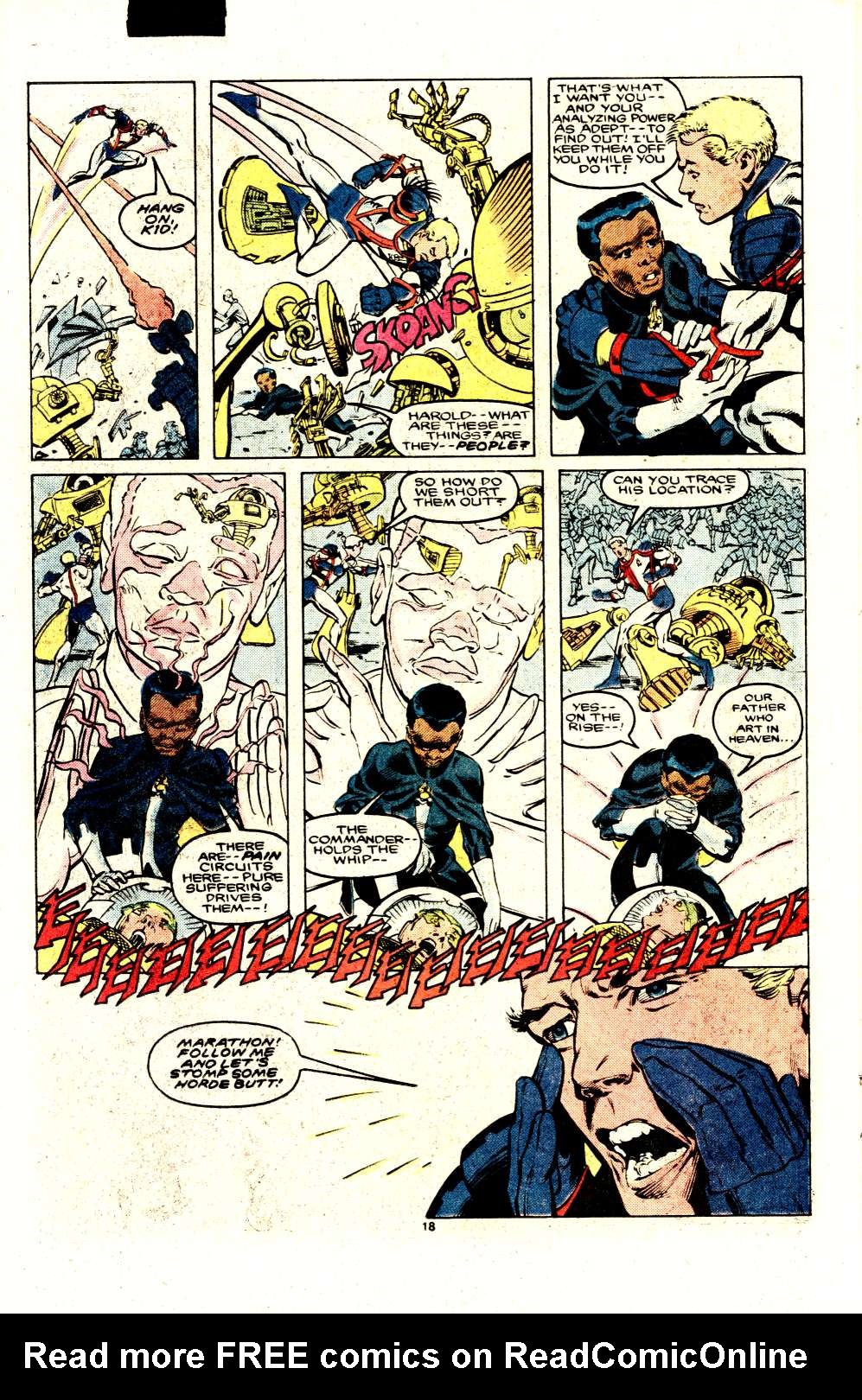 Read online Strikeforce: Morituri comic -  Issue #3 - 19