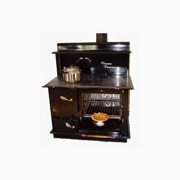 AntiqueStoves.us Pioneer Princess Wood Cook Stove