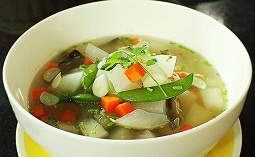 Cara memasak sup ayam labu air yang enak Cara memasak sup ayam labu air, resep ayam labu air