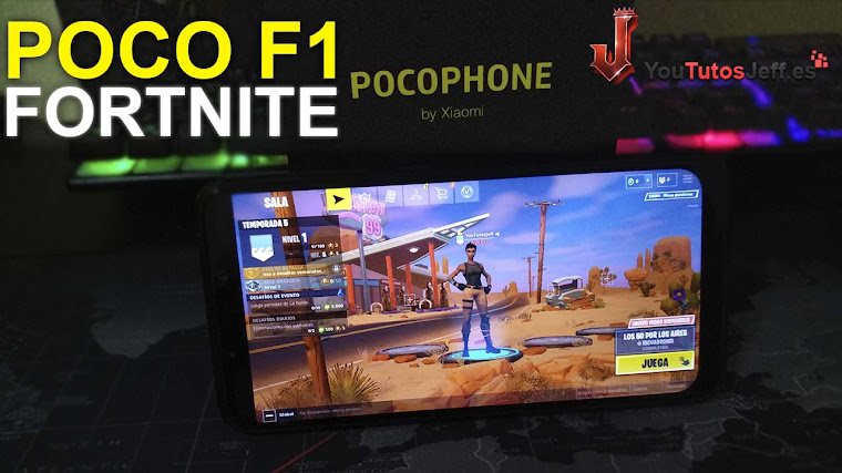 Fortnite en Pocophone F1 - Fortnite Android