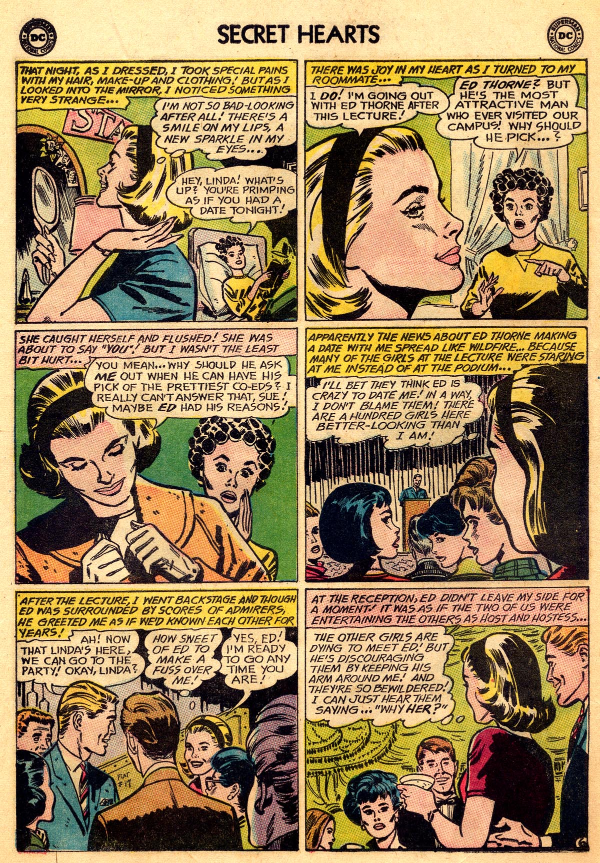 Read online Secret Hearts comic -  Issue #92 - 8