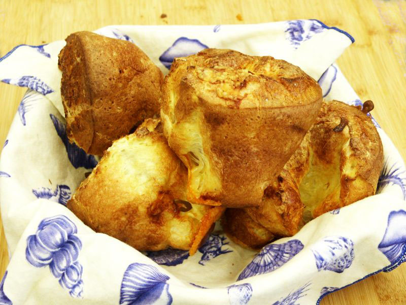 Moveable Feasts Gruyère and Black Pepper Popovers