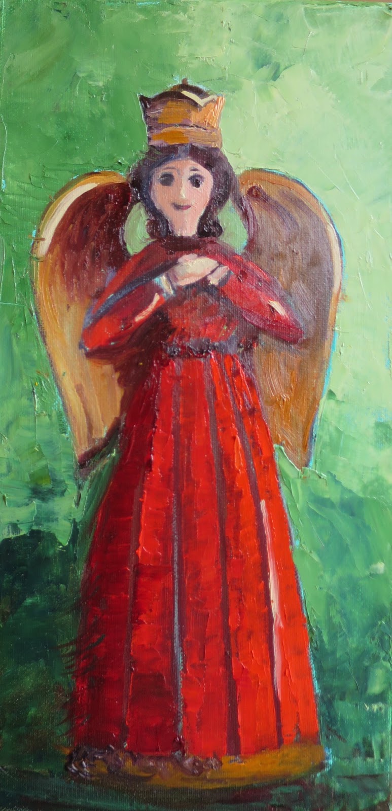 Artists Of Texas Contemporary Paintings and Art Christmas Angel