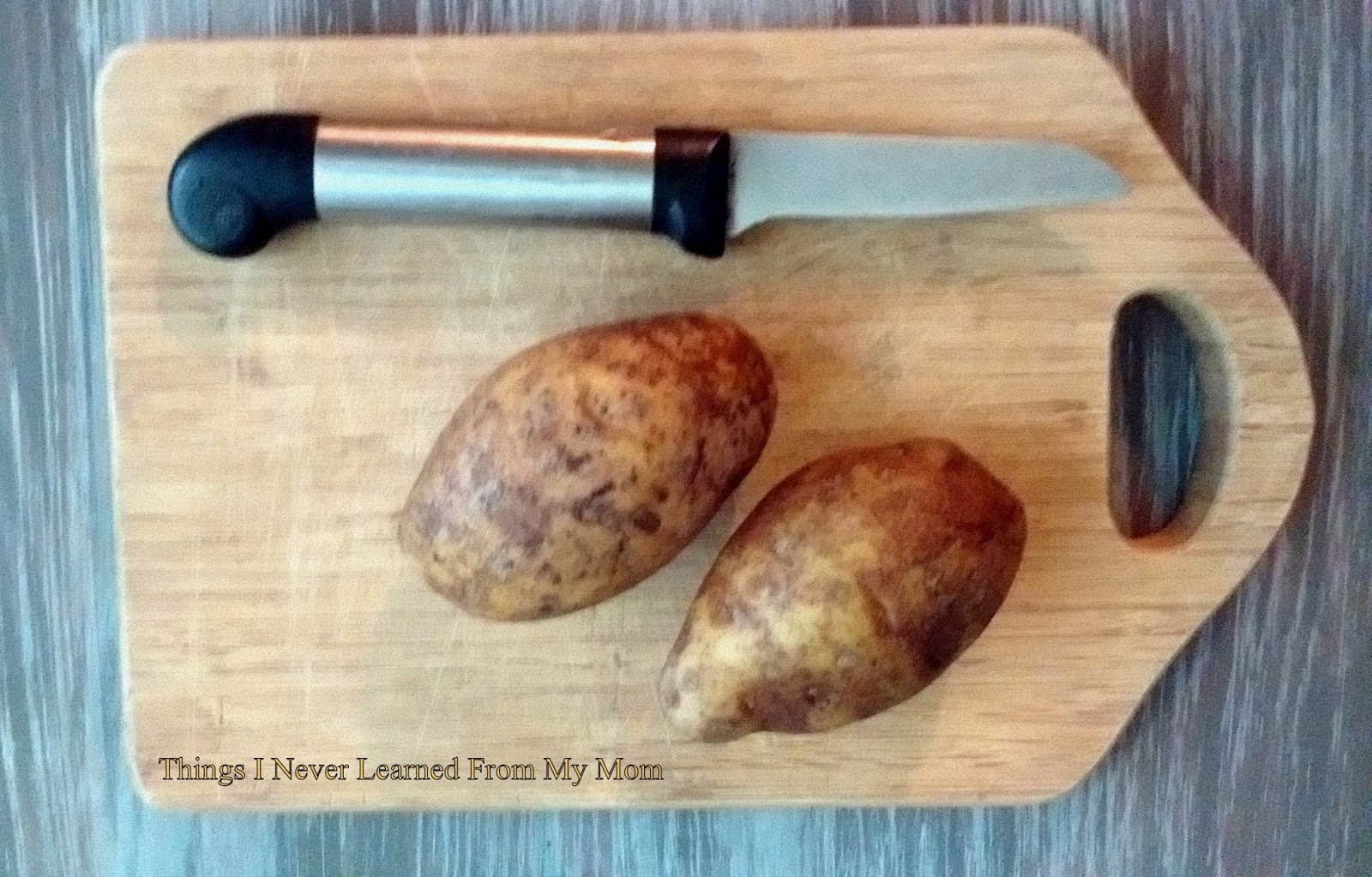 Things I Never Learned From My Mom Potato Peeling Clean Up Hack