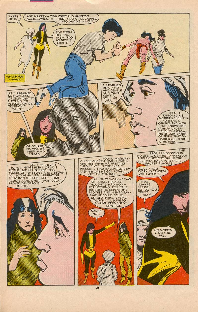 The New Mutants Issue #28 #35 - English 23