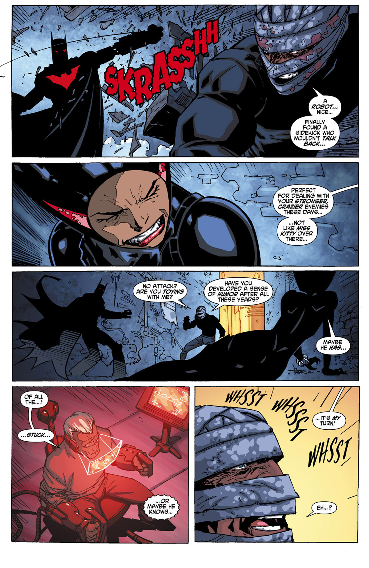 Read online Batman Beyond (2010) comic -  Issue #4 - 5