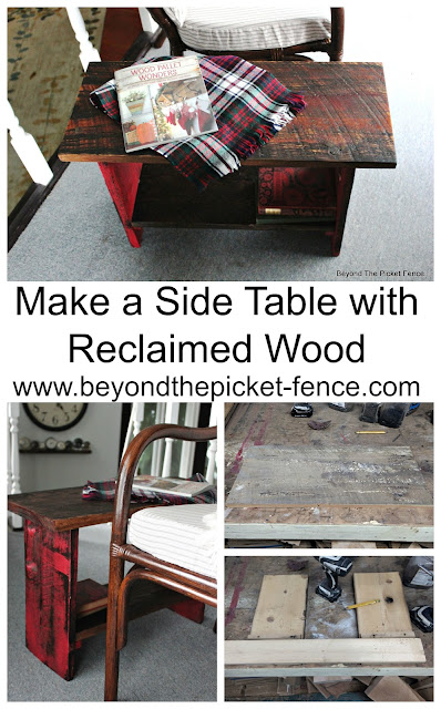Make a Side Table from Reclaimed Wood