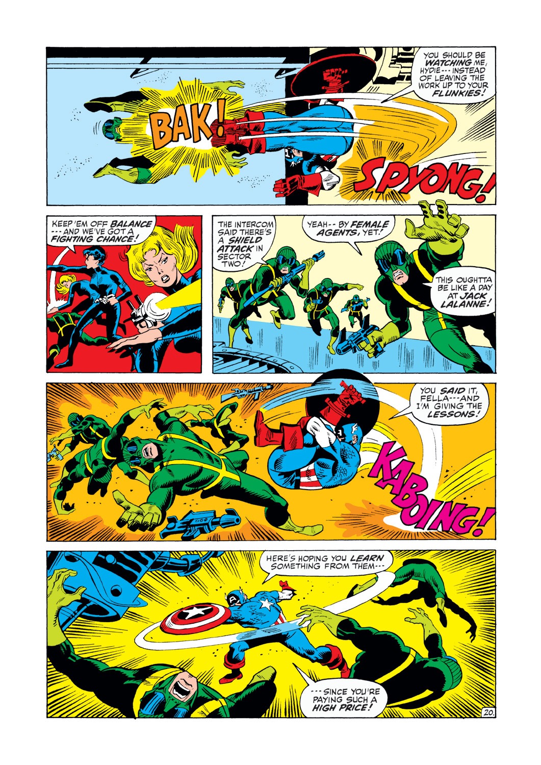 Captain America (1968) Issue #146 #60 - English 21