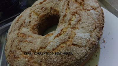 ROSCA DOCE COM KEFIR DE LEITE ROSCA DOCE COM KEFIR DE LEITE