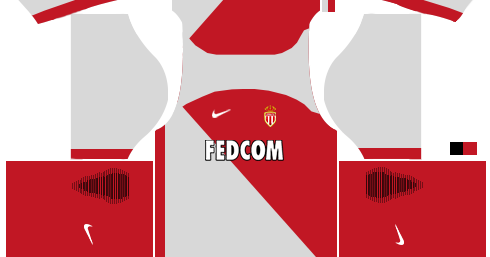 AS Monaco FC Nike Kits 2017 Dream League Soccer 2017