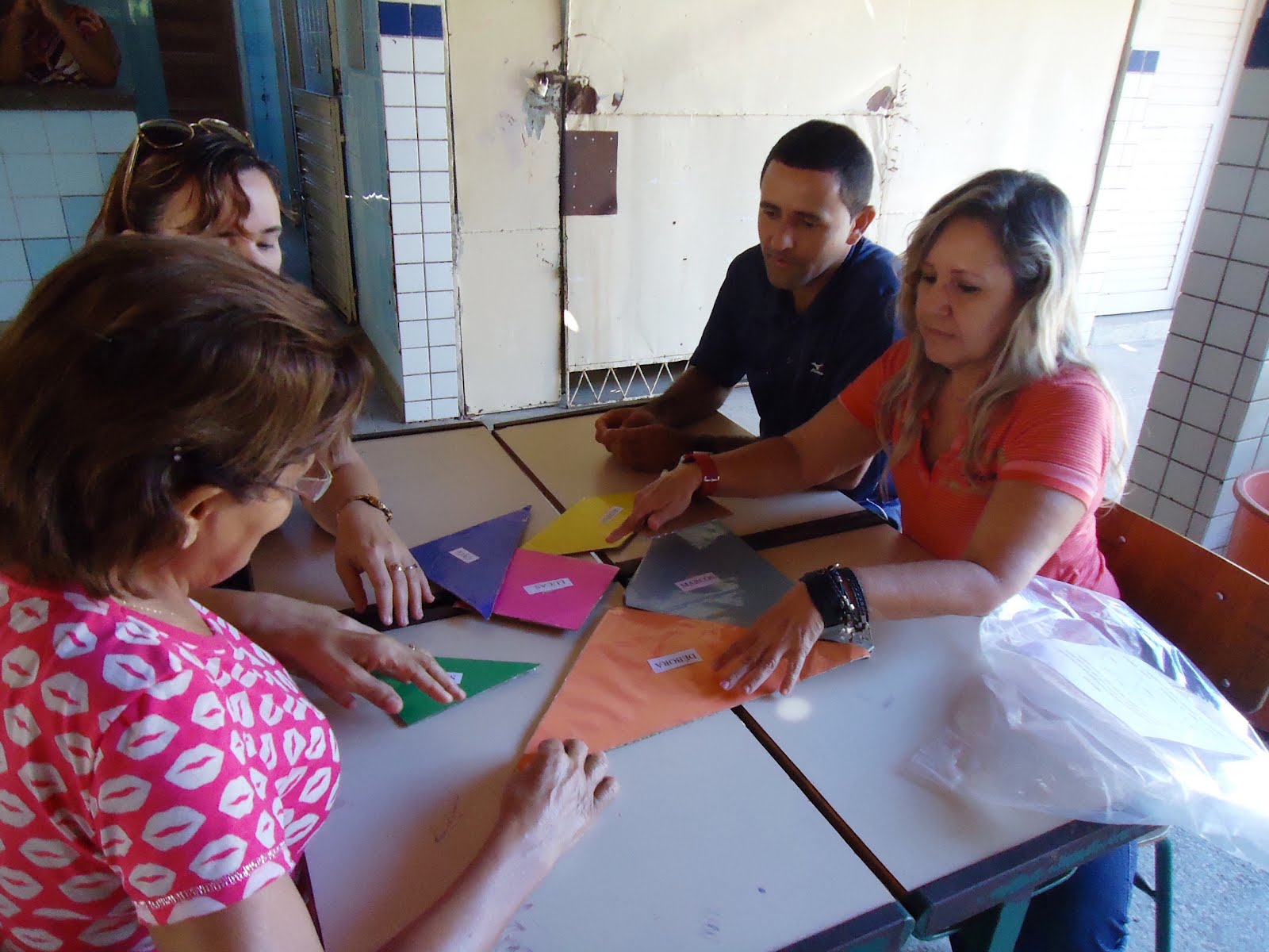 Escola Municipal José Benjamim: Escola oferece Oficina Pedagógica