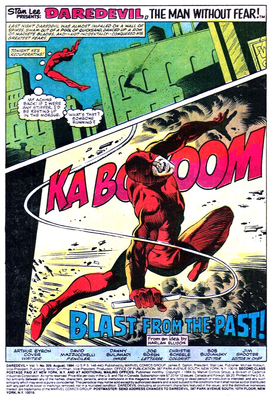 Read online Daredevil (1964) comic -  Issue #209 - 2