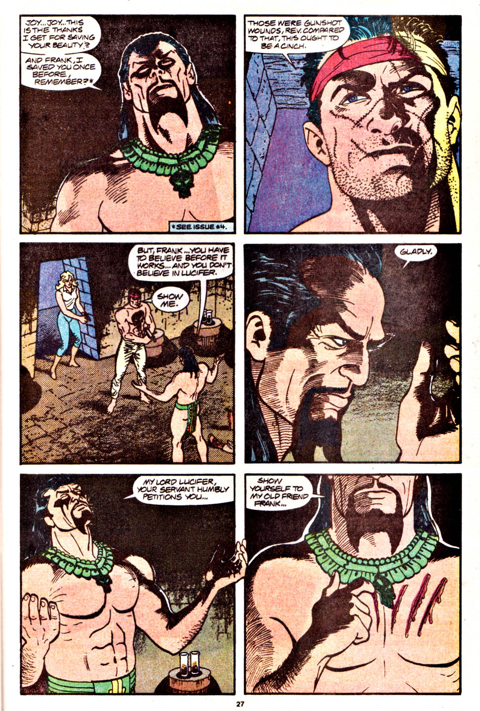 The Punisher (1987) Issue #39 - Jigsaw Puzzle #05 #46 - English 21