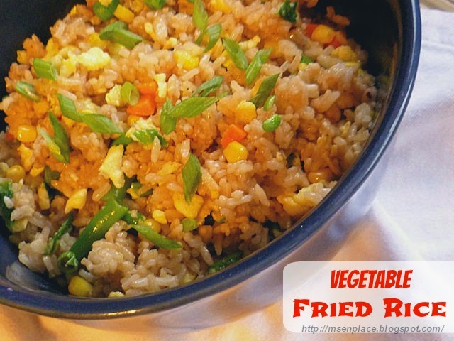Vegetable Fried Rice | Ms. enPlace