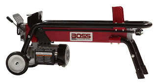 Boss Industrial ES7T20 Electric Log Splitter, 7-Ton, picture, image, review features & specifications