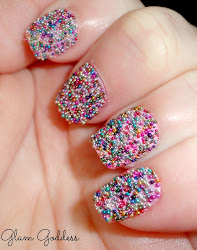 nail beads nails diy caviar sprinkle goddess enjoy