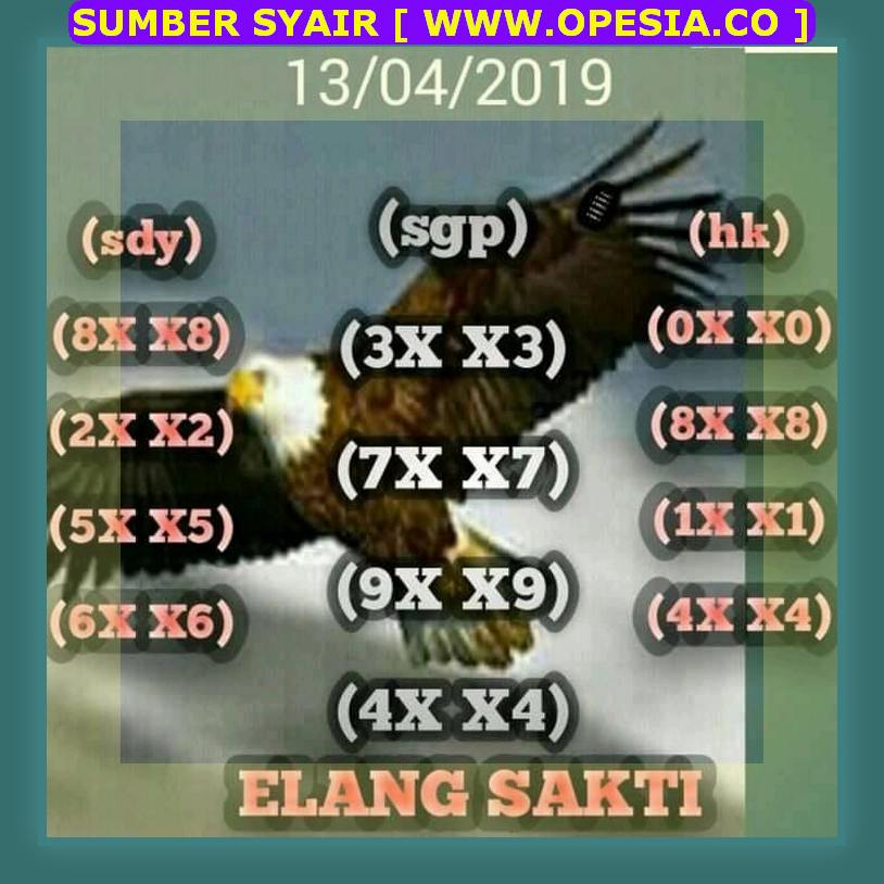 Kode Syair Sdy Sabtu 13 April 2019 Gosyair Sedia Kode Syair Sgp Ada Kode Syair Hk