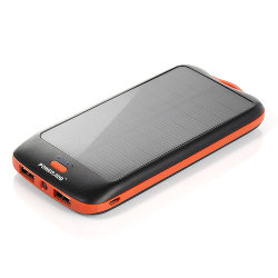 Poweradd Apollo2 10,000mAh Portable Solar Panel Charger External Battery Pack for iPhone 6S / 6 Plus / 5S / 5, Galaxy S6 Edge / S5 / note 5, Nexus 6 and more