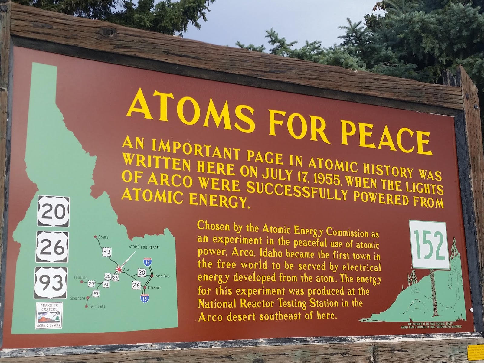 Arco, Idaho Its Totally Nuclear, Man! Always On Liberty