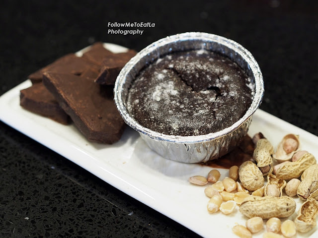 All-New Molten Peanut Butter Chocolate Lava Cake
