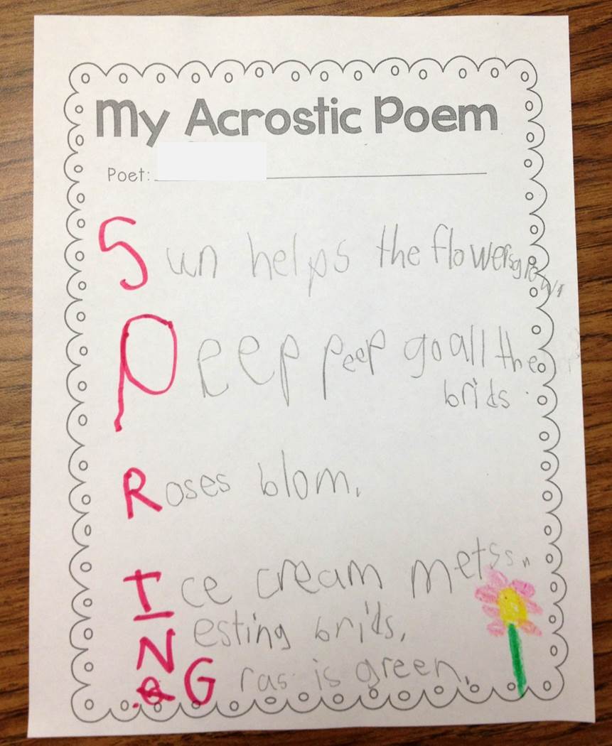 Poetry Month! - Susan Jones Teaching