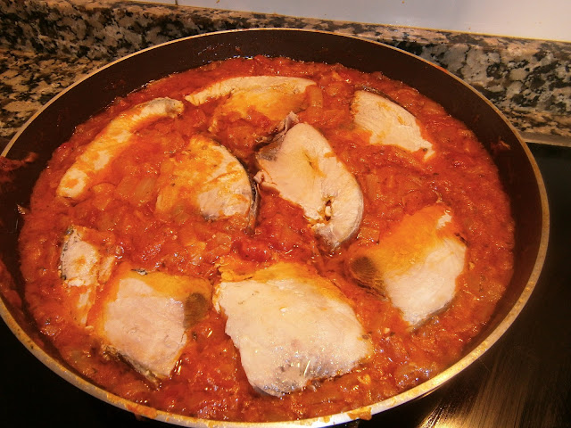 Bonito con tomate tradicional. ~ La Cocina de la Abuela