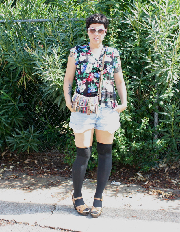 THE CITIZEN ROSEBUD: outfit post: Flora + Fauna