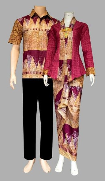 30 Model Baju Kebaya Batik Couple Modern Terbaru