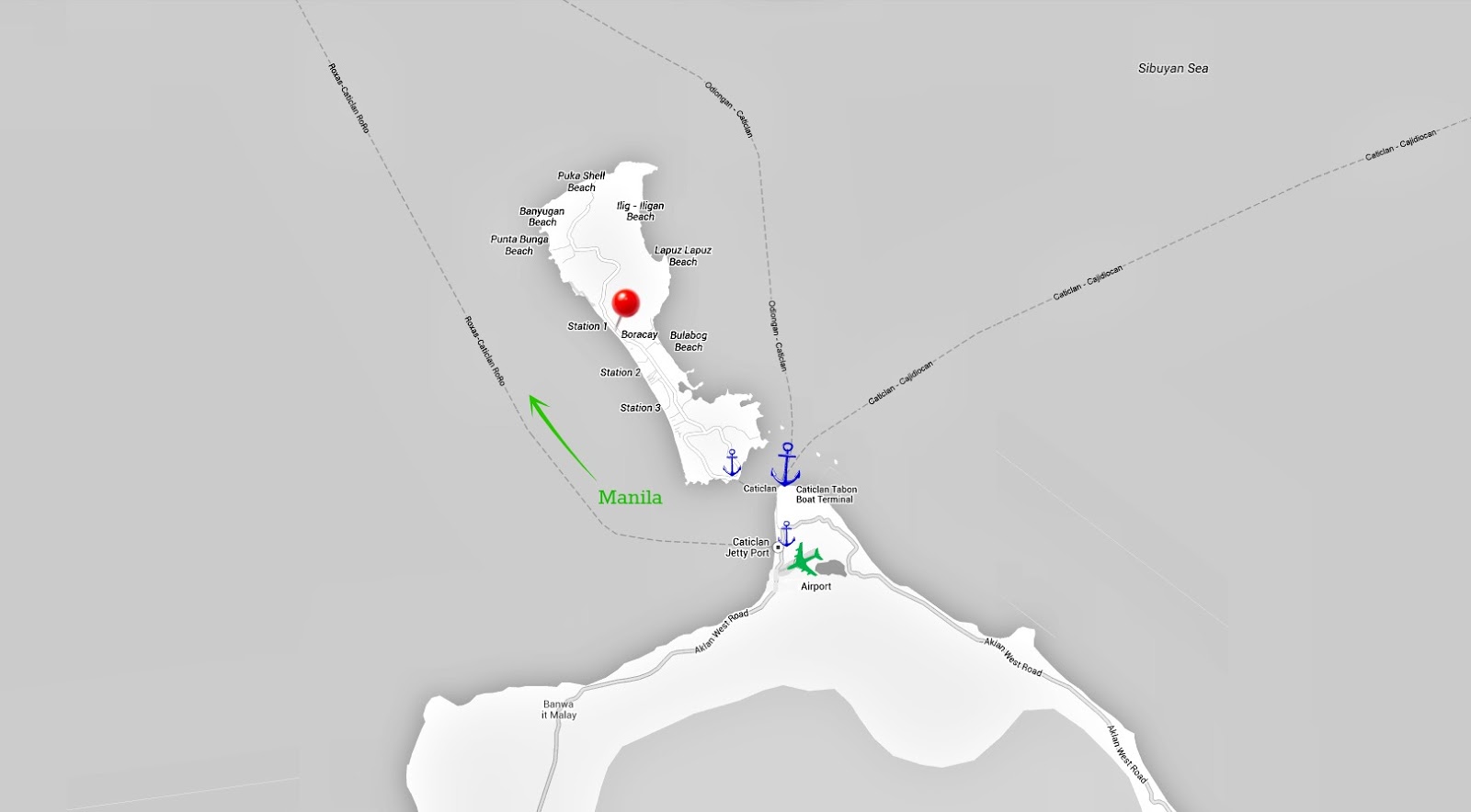 Как добраться до острова боракай. Боракай карта пляжей. Катиклан аэропорт боракай. Катиклан филиппины на карте. Как добраться до острова боракай.