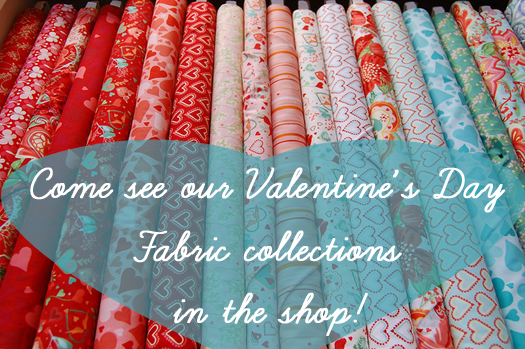 Cabbage Corner: Valentine's Day Fabrics!